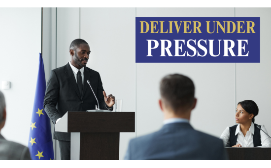 PUB002 Public Speaking: Speaking Under Pressure