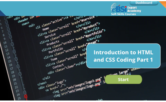 INT001 Introduction to HTML and CSS Coding: Part 1