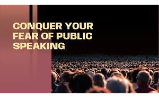 CON002 Conquering Your Fear of Speaking in Public